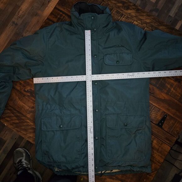 Cabela's Premier Northern Goose Down Parka Coat Jacket Mens Size Large Green C2 - Picture 15 of 15